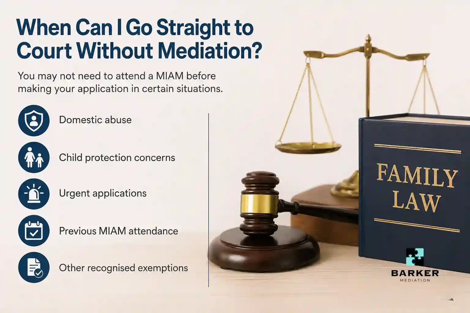 When Can I Go Straight to Court Without Mediation Carlisle?